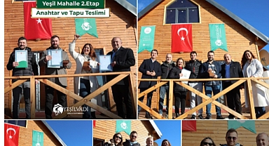Yeşil Vadi Arsa Ofisi'nden Tapu ve Anahtar Teslimiyle Büyük Coşku