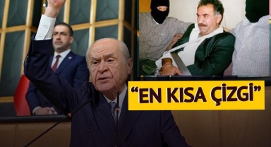 Bahçeli'den herkesin merak ettiği 'Öcalan' yanıtı geometri örneğiyle geldi: