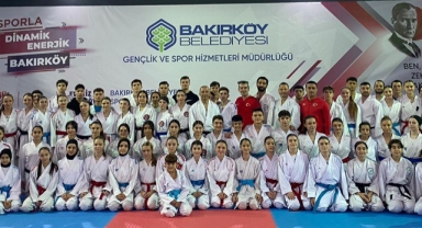 Dünya ve Avrupa Şampiyonu Karateci Haldun Alagaş Milli Sporcularla Bakırköy'de Buluştu