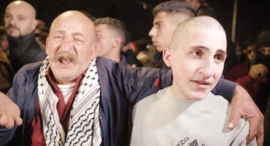 90 Filistinli esir serbest... Cehennemden çıktık