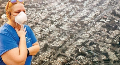 ABD’nin Los Angeles kentinde 10 bin konut küle döndü: Atom bombası düşmüş gibi