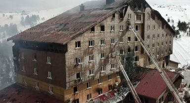 Bolu'daki yangında otel sahipleri 12. kattan nasıl kurtuldu?