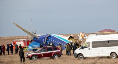 Düşen Azerbaycan uçağının kara kutularının deşifresi tamamlandı