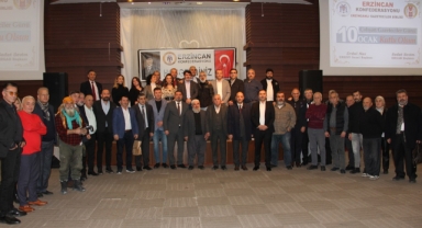 Erzincan Konfederasyonu Başkanı Erdal Nas,Erzincanlı Gazetecilerle Yemekte Buluştu
