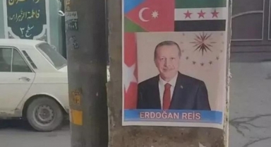 İran'dan çarpıcı görüntüler! Cadde ve sokaklarda Cumhurbaşkanı Erdoğan posterleri