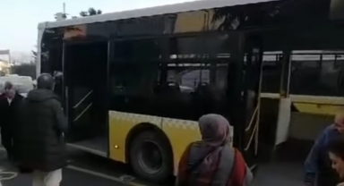 Küçükçekmece'de İETT Otobüs Yangını: Engelli ve Yaşlı Yolcular Zor Anlar Yaşadı