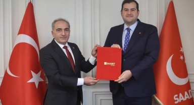 Saadet Partisi İstanbul İl Başkanlığı'nda Görev Değişimi