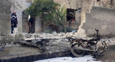 Terör örgütü PKK/YPG'nin Tişrin Barajı çevresine saldırıları yüzünden binlerce sivil kaçmak zorunda kaldı