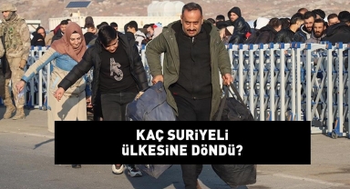 Kaç Suriyeli ülkesine döndü? Esad rejiminin çöküşü sonrası...