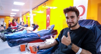 Kan bağışı için 15 dakika ayırmak yeterli