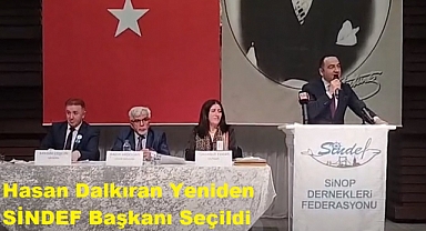 Hasan Dalkıran Yeniden SİNDEF Başkanı Seçildi.