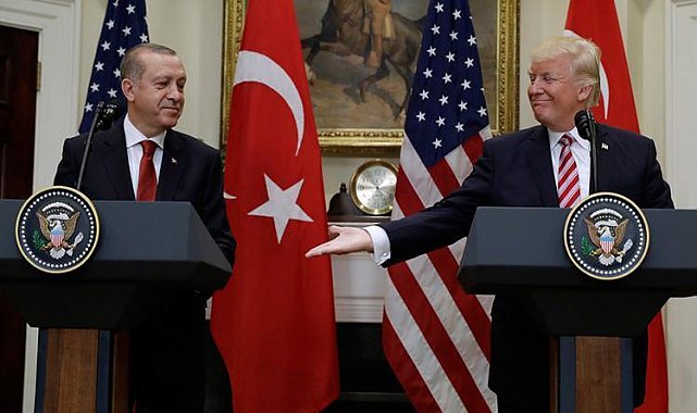 Cumhurbaşkanı Erdoğan ABD Başkanı Trump ile görüştü