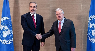 Dışişleri Bakanı Hakan Fidan, Guterres ile görüştü