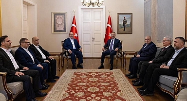 Dışişleri Bakanı Hakan Fidan Hamas heyeti ile bir araya geldi