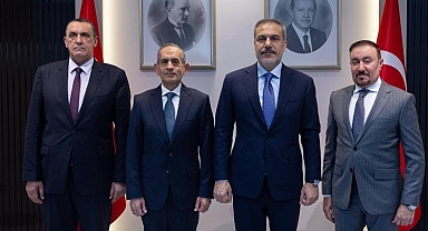 Dışişleri Bakanı Hakan Fidan, Irak Türkmen Cephesi Başkanı Turan'ı kabul etti
