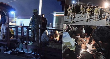 Pakistan'da trende rehine krizi! 450 yolcu rehin alındı: 27 militan öldürüldü, 155 rehine kurtarıldı