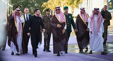 Zelenskiy Suudi Arabistan'da