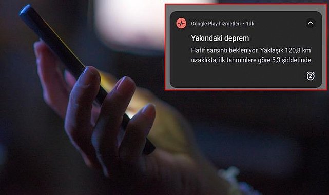 Depremden saniyeler önce telefonlara bildirim geldi! Gerçekten çalışıyor mu?