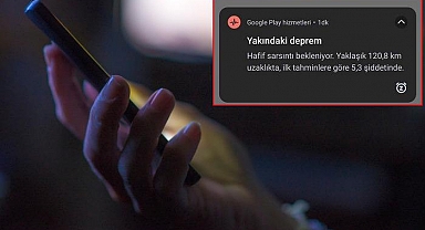Depremden saniyeler önce telefonlara bildirim geldi! Gerçekten çalışıyor mu?
