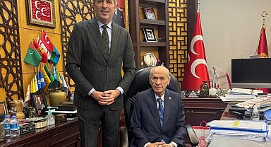 MHP Kocaeli Milletvekili Sancaklı, Bahçeli’yi makamında ziyaret etti: 
