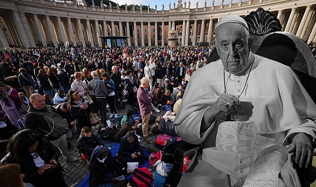 Papa Francis'in cenazesinde tarihi an! Zelenski ve Trump tören öncesi görüştü