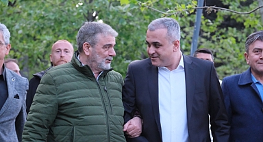 Küçükçekmece Kaymakamı Mustafa Anteplioğlu'ndan Küçükçekmece Sinopspor'a Tebrik Ziyareti