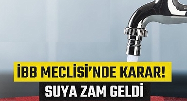 Suya 6 Yılda %1065 Zam! İBB’den İstanbullulara Yeni Yük