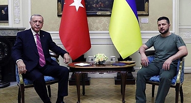 Zelenski'den Cumhurbaşkanı Erdoğan'a teşekkür