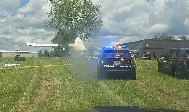 ABD'de uçak düştü: Çok sayıda yaralı var