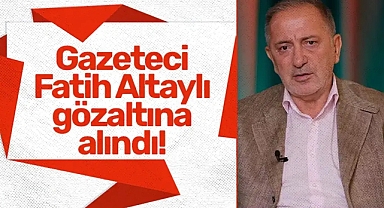Fatih Altaylı Sabah Saatlerinde Gözaltına Alındı: Savcılıktan Açıklama Geldi