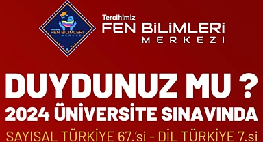 Tercihimiz Fen Bilimleri Merkezi, 2024 Sınavlarında Türkiye Dereceleriyle Göz Doldurdu