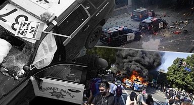 Los Angeles'ta Göçmen Protestoları Alevlendi: Otoyollar Kapatıldı, Araçlar Ateşe Verildi