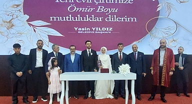 Postacı ve Kaya Ailelerinin Mutlu Günü: Yoğun Katılımla Gerçekleşen Nikah Töreni