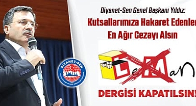 Diyanet-Sen'den Sert Tepki: 