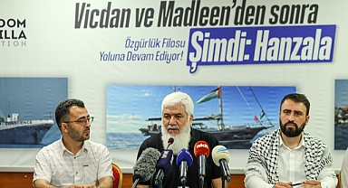 Gazze Yolunda Umudun Adı: Hanzala Gemisi İçin Basın Toplantısı Düzenlendi