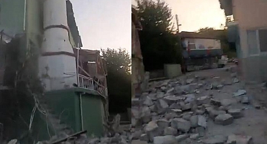 Balıkesir Depreminde Gölcük Köyü’nden Yıkım Görüntüleri Geldi