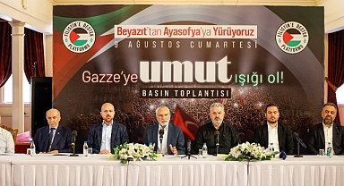 Gazze'ye Destek Mesajı Tüm Türkiye'ye Yayılacak