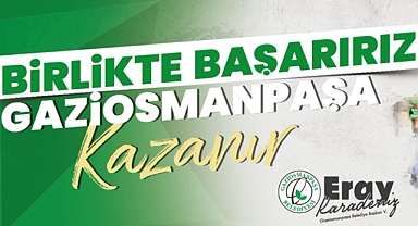 Genç Başkan Eray Karadeniz'den Gaziosmanpaşa'ya Vizyoner Hamleler: