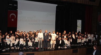 İHH Küçükçekmece Yaz Muhabbet Okulu Kapanış Programı Sefaköy Kültür Merkezi'nde Coşkuyla Gerçekleşti