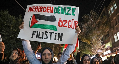 İstanbul, Gazze için tek yürek oldu.