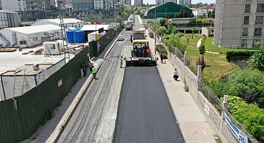 Küçükçekmece’de 6 Yılda 167 Bin Ton Asfaltla Yollar Baştan Sona Yenilendi