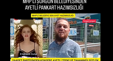 Saadet Partisi'nden MHP'li Belediyeye Gazze Tepkisi .