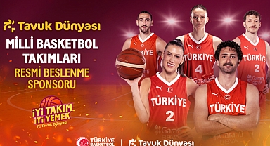 Tavuk Dünyası, Basketbol Milli Takımları Resmi Beslenme Sponsorluğunu Sürdürüyor