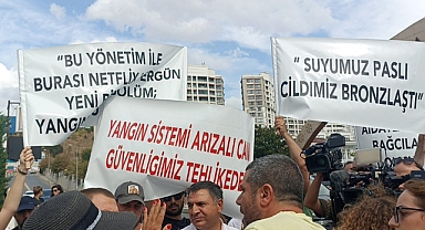 Bosphorus City'de Kriz: Site Sakinleri Pankartlarla Sesini Duyurdu