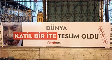 Fetih 1453 Derneği İstanbul Sokaklarında: Gazze İçin Sessiz Kalmayan Dernek, Pankartlarla İsrail'e 