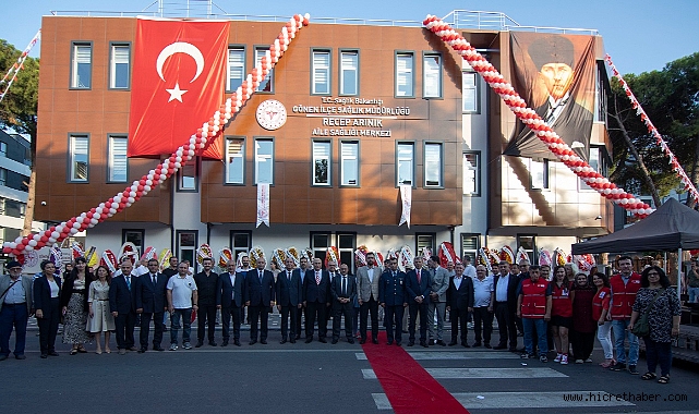 Gönen İlçe Sağlık Müdürlüğü Recep Arınık Aile Sağlığı Merkezi açıldı