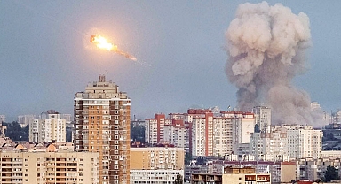 Kiev’e En Büyük Hava Saldırısı: 810 Dron ve 13 Füze