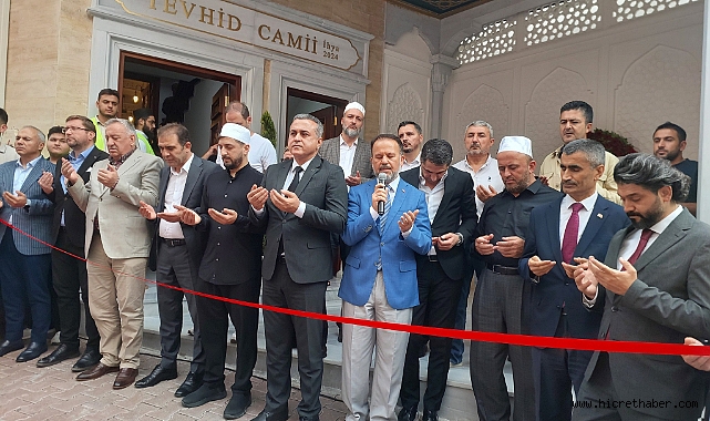 Küçükçekmece'de Manevi Bir Merkez: Tevhid Camii Dualarla Açıldı