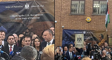 Londra’da tarihi gün: İngiltere, Filistin Büyükelçiliği’ni açtı