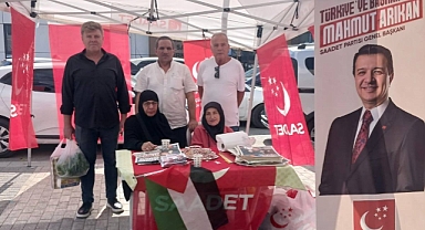Saadet Partisi, İlçe İlçe Halkın Kapısını Çalıyor